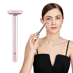 Masseur facial, thérapie par lumière de 3 couleurs, équipement pour les yeux, thérapie par lumière rouge pour le visage, outils anti-âge pour le visage à <span class=keywords><strong>domicile</strong></span> - Product Image 2