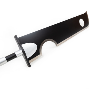 <span class=keywords><strong>Épée</strong></span> Zabuza Kubikiribocho en métal non affûtée, lame de ninja, accessoire de cosplay des Sept <span class=keywords><strong>Épée</strong></span>-sans-égal, Mist. - Product Image 2