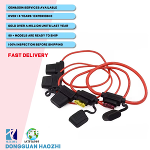 批发迷你刀片船卡车电路汽车保险丝座12V 30A汽车保险丝迷你保险丝总成汽车线束 - Product Image 1