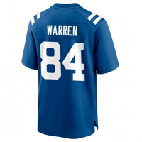 Jahitan Berkualitas Terbaik Dapat Disesuaikan # 28 TAYLOR # 5 RICHARDSON # 84 WARREN # 17 JONES  Jersey Sepak Bola Amerika