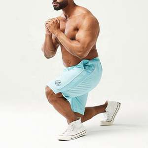 Pantalones Cortos Deportivos para Hombre, Personalizados al por Mayor, de Alta Calidad, Casuales, de Lona Transpirable, de Secado Rápido, con Cierre de Cordón, Estampados - Product Image 1