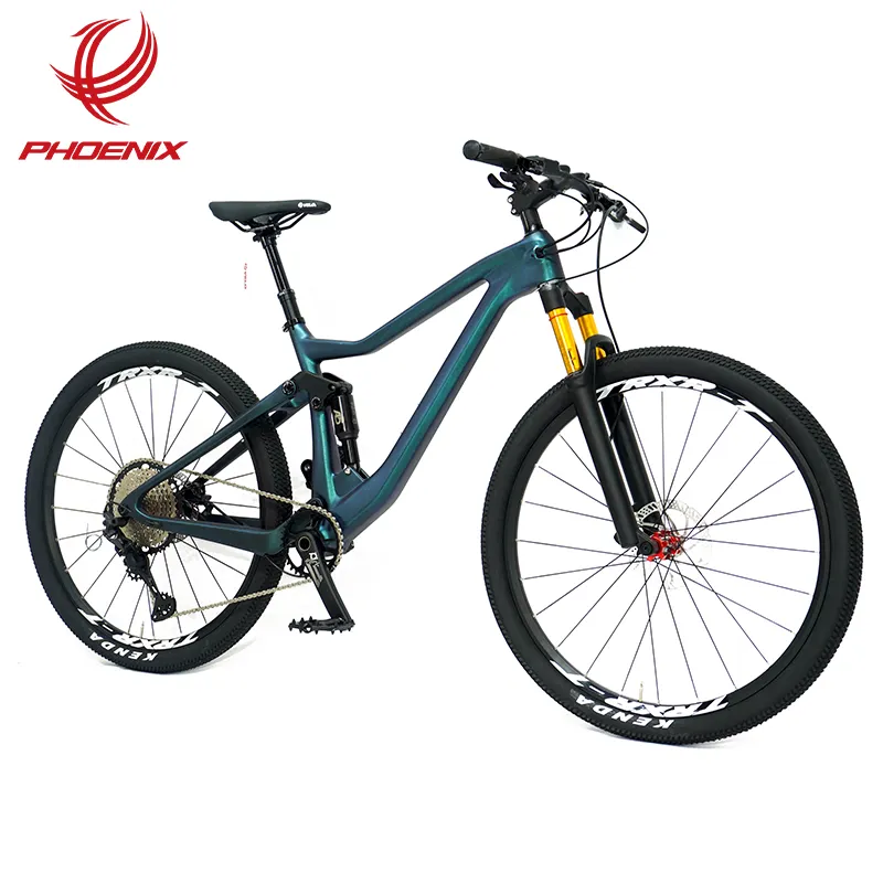 Phoenix Manufacturer Customized 27 5 Carbon Frame Bike Lightweight 12 Speed Mountain Bike Top Off Road Bike