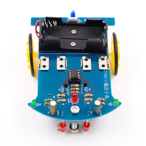 KUONGSHUN fabricant pas de programmation sans batterie enfants enfant tige éducation bricolage D2-1 Intelligent traçage Robot intelligent Kit de voiture - Product Image 2