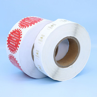 Étiquettes Autocollants pour Emballage Logo Rouleau Adhésif Fabricants de Vinyle Personnalisé Impression de Marque Privée Imperméable Personnalisé