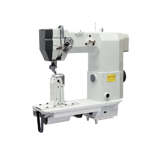 Nueva Máquina de Coser Industrial de Pilar de Alta Velocidad con Motor de Accionamiento Directo de Una Sola Aguja y Alimentación por Aguja - Product Image 1
