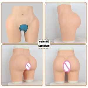 Shapewear pour le corps, taille plus, rehausseur de hanches et de fesses, pantalon rehausseur de fesses, shapewear en silicone, rehausseur de fesses en silicone, culotte rembourrée - Product Image 4