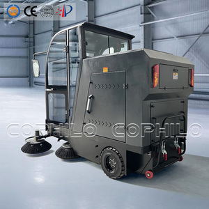 Điều kiện mới đi xe trên Máy làm sạch đường phố điện lát vỉa hè sàn công nghiệp Bụi Quét giá cả cạnh tranh để bán - Product Image 3