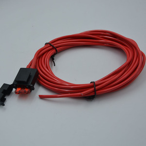 <b>Car</b> Audio <b>Amplifier</b> Wiring Harness 12V Copper Clad Aluminum Power Cable With Fuse And Tube Integrated For Modification - Product Image 3