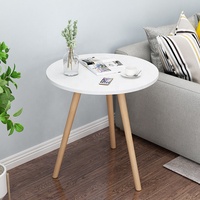 Nordischer Moderner Einfacher Stilvoller Kleiner Runder Tisch für Wohnzimmer und Küche Esszimmermöbel Schlicht