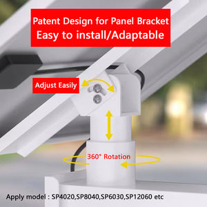 Sistema de energía Solar inteligente de 40W 20AH 12V fuera de la red Panel fotovoltaico completo con batería de litio para enrutador de interruptor de antena CCTV - Product Image 5