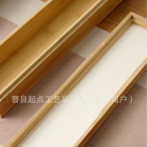 กล่องของขวัญชาไม้ไผ่ทรงสี่เหลี่ยมทำด้วยมือสำหรับเก็บชาหิน - Product Image 5