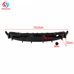 Accessori <span class=keywords><strong>auti</strong></span> di alta qualità Vorsteine Style paraurti posteriore in fibra di carbonio labbro diffusore posteriore per <span class=keywords><strong>tesla</strong></span> Model Y 2019 2020 2021 - Product Image 2