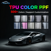 Película Protectora de Color para Automóviles PPF 500+, Más de 500 Colores, Tarjeta de Color Gratuita, Autoregenerable, Antiarañazos