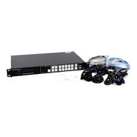 Contrôleur vidéo LED 4K tout-en-un Novastar VX6s avec luminosité personnalisable pour les systèmes d'écrans grand format intérieurs/extérieurs