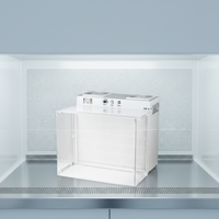 Poste de travail stérile à flux laminaire de bureau avec filtre HEPA Nnit H13 pour culture de champignons et de tissus