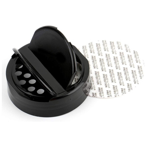 PET Empty Plastic 230-450ml Dishwasher Safe Eco-Friendly <b>Spice</b> Shaker Containers with Flapper Cap Pepper Salt <b>Jar</b> Set - Product Image 5