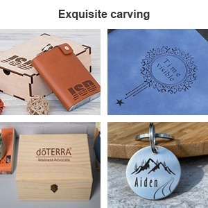 Mini grabador láser de CO2 portátil <span class=keywords><strong>WAINLUX</strong></span> <span class=keywords><strong>K6</strong></span> para DIY DXF/PLT para madera papel cuero acrílico piedra Metal vidrio caucho madera contrachapada MDF - Product Image 6