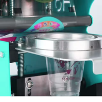 Machine à sceller les gobelets en plastique 220V, manuel électrique, machine à sceller les gobelets en papier Boba