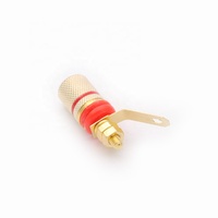 Amplificateur sans fil plaqué or, poste de liaison au haut-parleur bornes HIFI prise banane, adapté aux connecteurs de prises banane de 4mm