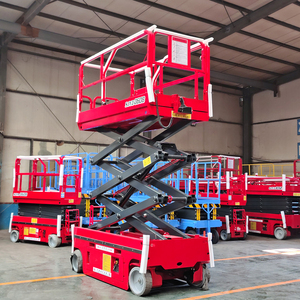 Nieuwe fabrieksdirecte levering Shandong 8m bouw schaarlift zelfrijdende hydraulische elektrische mobiele retail hotels 500kg - Product Image 2