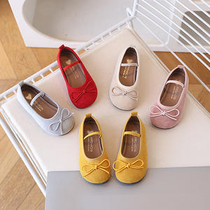 Colección Primavera 2025, Mocasines Infantiles de Piel Auténtica con Lazo y Lentejuelas, Zapatos Planos de Princesa para Niñas, <span class=keywords><strong>Moda</strong></span> Maternidad - Product Image 2