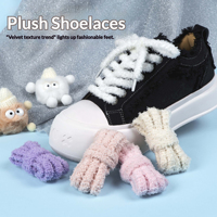 Lacets ronds Olian de qualité supérieure 10 mm, doux et tendance, remplacement moelleux pour baskets femme