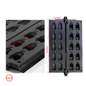 เครื่องทำวาฟ<span class=keywords><strong>เฟิ</strong></span><span class=keywords><strong>ล</strong></span>รูปเป็ดขนาดเ<span class=keywords><strong>ล</strong></span>็ก 10 หลุม แบบไ<span class=keywords><strong>ฟ</strong></span><span class=keywords><strong>ฟ</strong></span>้า สำหรับ<span class=keywords><strong>ทำ</strong></span>ขนมไข่การ์ตูน อุปกรณ์ทำขนมยอดนิยมสำหรับธุรกิจ - Product Image 4