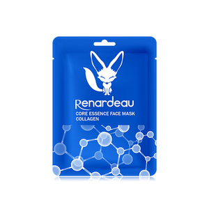 Mascarilla Facial de Colágeno y Escualano Renardeau OEM ODM, Hidratante de 1 Día, Elasticidad, Blanqueamiento Herbal, Nutritiva, para Todo Tipo de Piel - Product Image 2