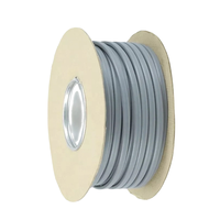 BS6004 Twin Flat Fire Kabel mit Erdung 6242Y 2,5mm Elektrokabel BVVB RVVB TPS CE PVC Elektrisches Kupfer Grau Twin Earth Kabel