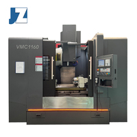 Centro de Mecanizado CNC Vertical de 3 Ejes VMC1160, Control GSK25i, BT40, Máquina de Corte y Fresado de Metal Multifuncional de Alta Resistencia