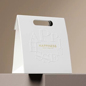 Kraft <b>Paper</b> Bags with Your Own Logo Eco-Friendly <b>Biodegradable</b> Custom for Clothing Cosmetic Gift Shopping Packaging - Product Image 2