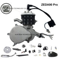 Kit moteur de vélo ZEDA90PRO, deux bougies d'allumage, vélo motorisé, moteur de vélo 2 temps 80cc