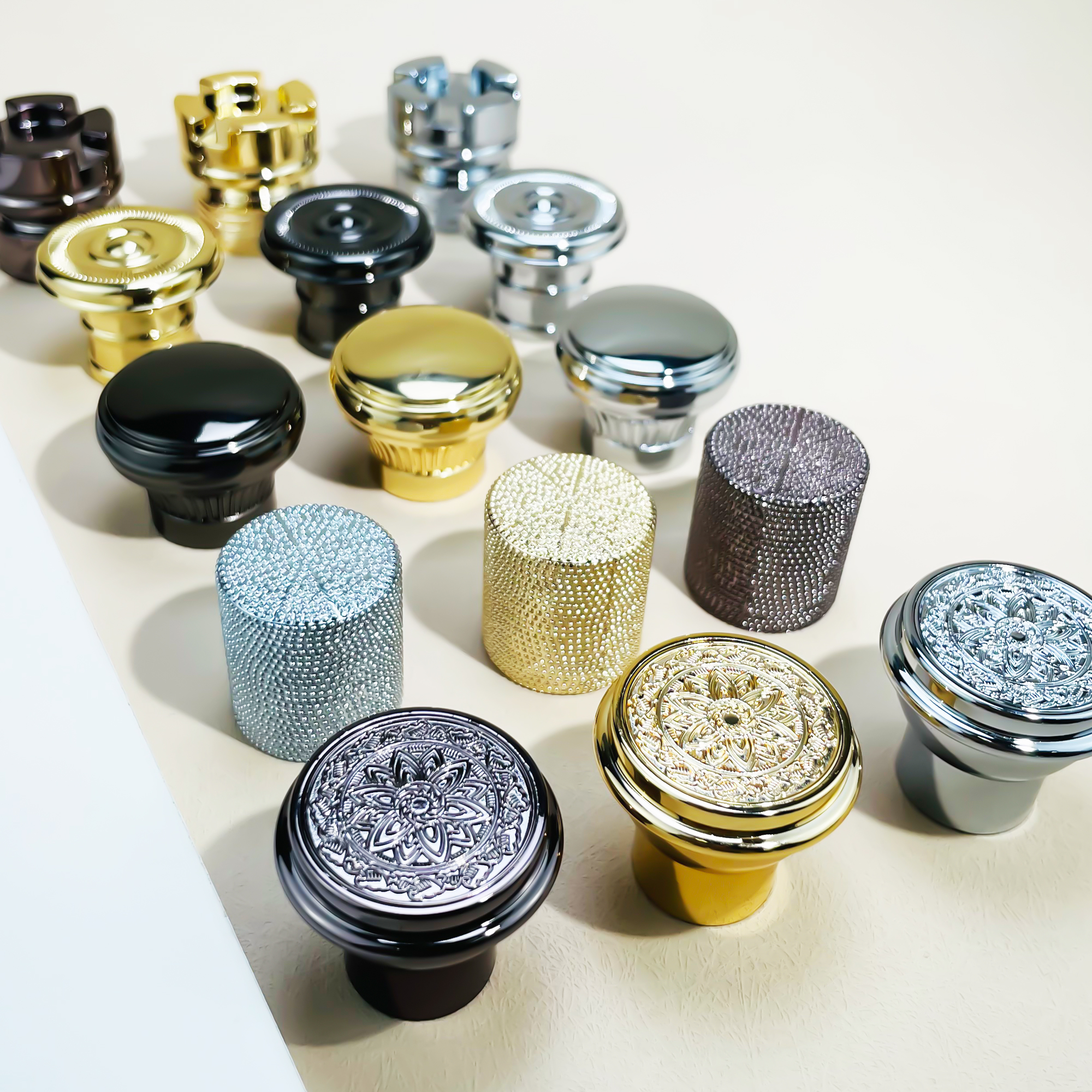 zinc alloy perfume cap