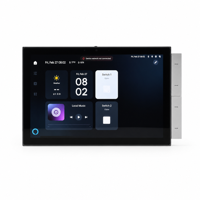10-Inch Tuya Smart Home & Hotel Control Panel Multi-Scene Touch Screen App Control WiFi Zigbee for Alexa Home Automation