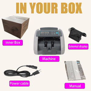 Hueen penghitung uang H-307, nilai hitungan mesin, CAD,UV/MG/IR,1100 tagihan/min, tagihan, layar LCD, garansi 1 tahun - Product Image 6