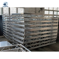 Escenario de Aluminio para Eventos Móviles de Fácil Instalación con Diseño Modular, Capacidad de Carga de 1000 kg para Conciertos al Aire Libre y Uso Portátil