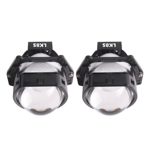 Sanvi LK8S Square Bi Led Projector Lens 3.0 Inch Car Light for K5 <b>H4</b> H11 Golf 6 Led chevrolet malibu Headlight - Product Image 1