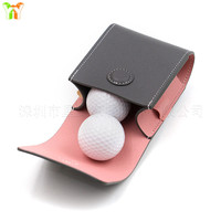 YY RTS pochette de balle de Golf en cuir Portable Durable télémètre étui magnétique en cuir PU télémètre de Golf étui pour voyage