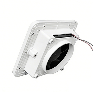 <span class=keywords><strong>Sistema</strong></span> de Ventilación Impermeable para Autocaravanas, Ventilador de Ventana Blanco, Silencioso, con Mosquitera - Product Image 4