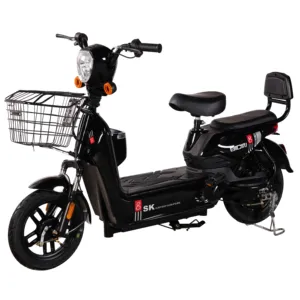 Scooter <span class=keywords><strong>Elettrico</strong></span> Economico a 2 Ruote, <span class=keywords><strong>Bici</strong></span> Elettrica da Città 48V 350W per Adulti - Product Image 1