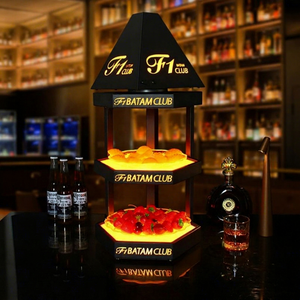 Bandeja Giratoria LED para Servir Frutas, Novedad para Fiestas, Discotecas, Bares, Restaurantes, Acción de Gracias, Navidad - Product Image 1