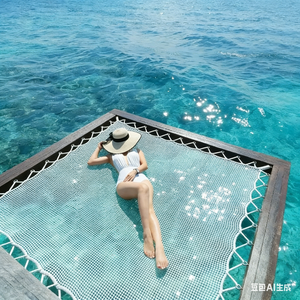 Rete in Corda Personalizzata per Catamarani / Rete Amaca da Ponte per Installazione in Resort Balneari - Product Image 1