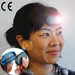 Easy Pack Pocket Headlamp 400LM USB-C Rechargeable With Storage Case - Product Image 1