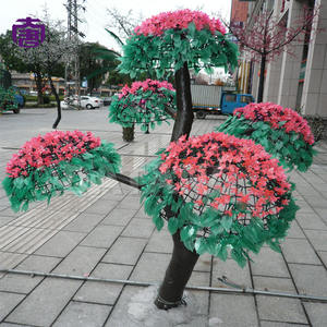 Lumière LED en forme de champignon en PVC imperméable pour extérieur, pour la décoration de Noël, des places, des centres commerciaux, des hôtels et des centres de villégiature, et l'aménagement paysager nocturne - Product Image 3