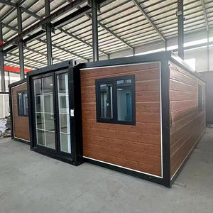 Maison extensible en conteneur mobile préfabriqué de 40 pieds et 20 pieds Maison portable préfabriquée à deux chambres à coucher pour l'expédition - Product Image 2