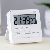 2025 Lcd Mini minuterie de cuisine cuisson réveil minuterie numérique cuisson sommeil douche étude chronomètre compter cuisine Gadget outils