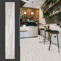 Sol intérieur en vinyle auto-adhésif PVC sol carrelage peler et coller sol