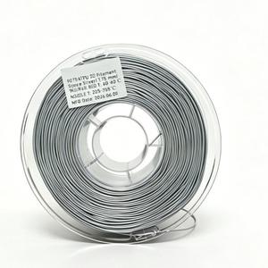 Metallic TPU 3D Printer Filament 9075A High <b>Rebound</b> Flexible 1.75mm for Fashion Shoes - Product Image 2