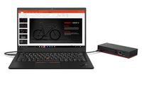 Station d'accueil USB-C universelle Lenovo ThinkPad 40AY0090 avec adaptateur secteur 90W