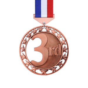 Médaille de la Ligue des Champions Fun Marathon Stock Match Flocon de neige Boxe Sport allemand Baseball Karaté Dragonboat Spinning Russe Meilleur - Product Image 3